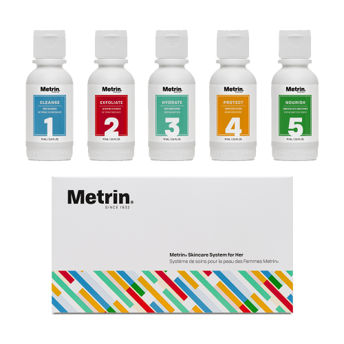 Women's Travel Pack at Metrin Skincare